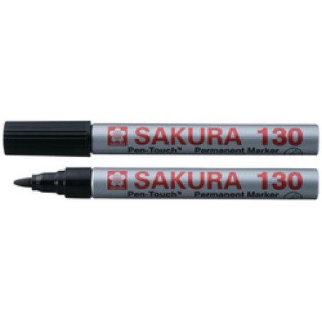 SAKURA Marqueur permanent Pen-touch 130, 1,2 mm, vert