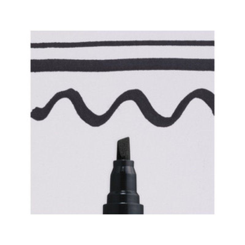 SAKURA Marqueur permanent Pen-touch 140, 4 mm, noir