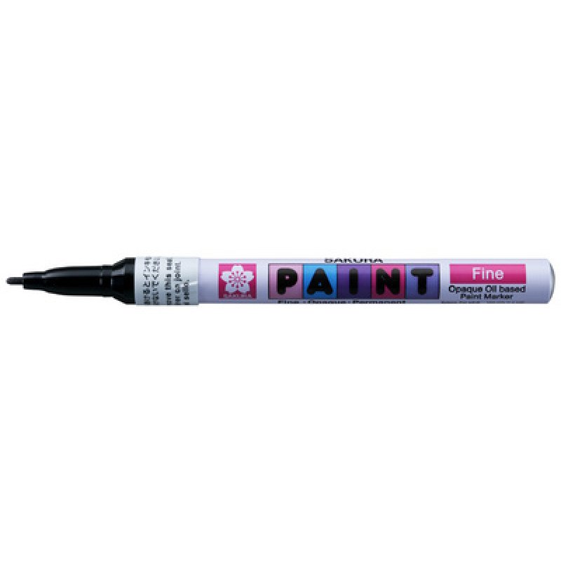 SAKURA Marqueur permanent Paint Marker fin, noir