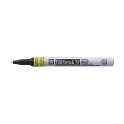 SAKURA Marqueur permanent Pen-Touch Fin, jaune fluo