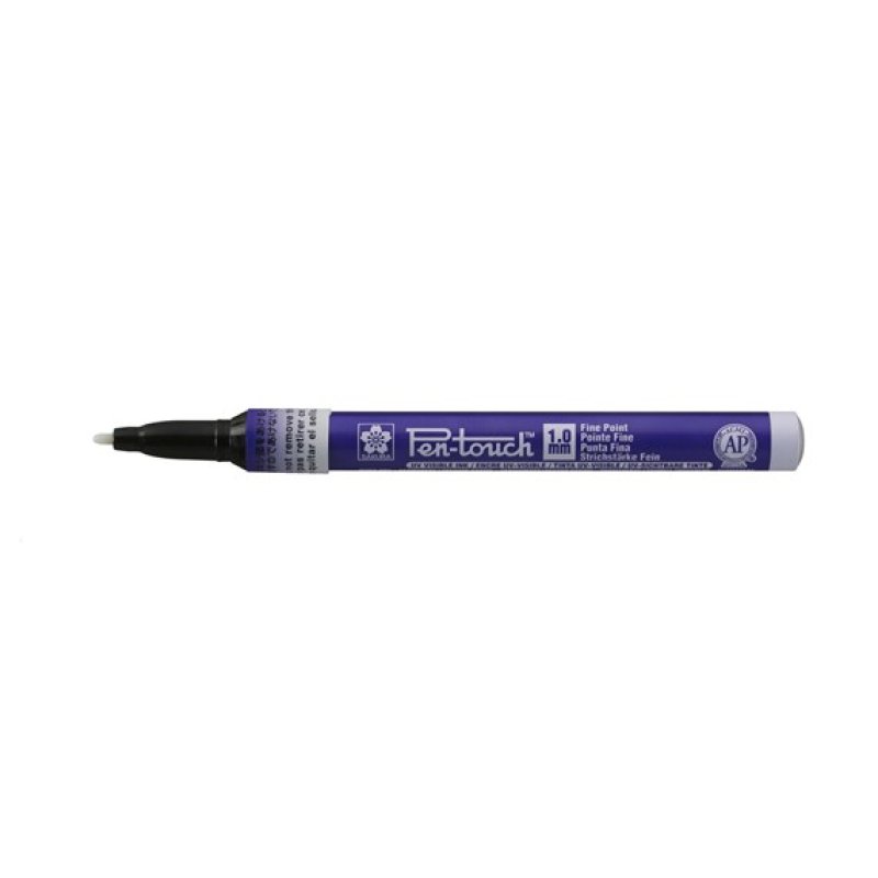 SAKURA Marqueur permanent Pen-Touch UV Fin, bleu uv