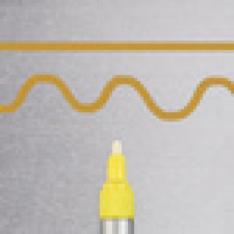 SAKURA Marqueur permanent Paint Marker, jaune