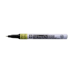 SAKURA Marqueur permanent Pen-touch Extra Fin, jaune fluo