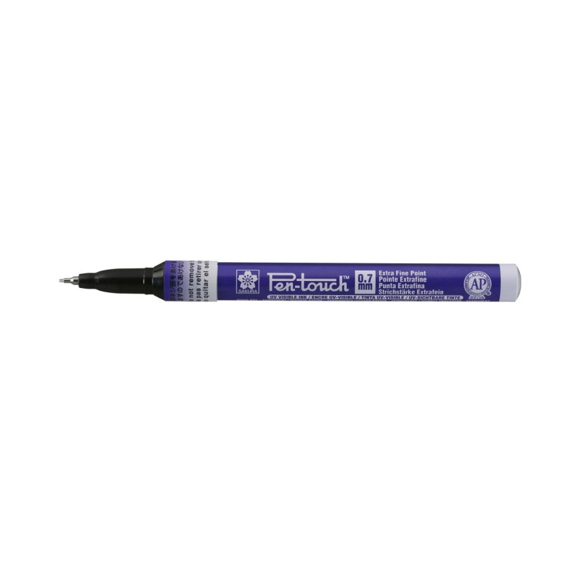 SAKURA Marqueur permanent Pen-Touch UV Extra Fin, bleu uv