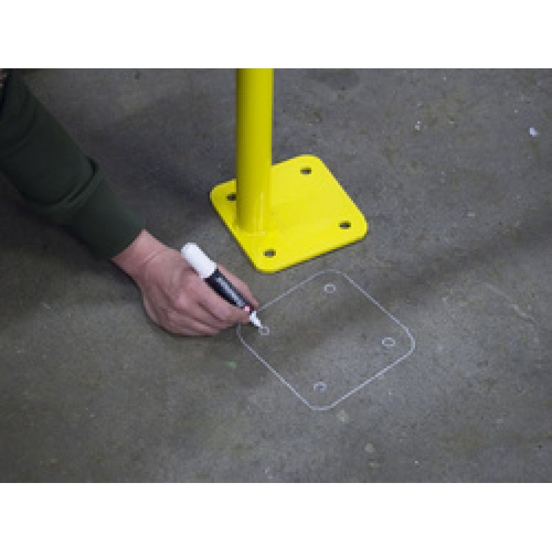 SAKURA Marqueur permanent Permapaque, double pointe, rouge