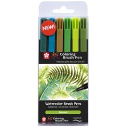 SAKURA Feutre pinceau Koi Colouring Brush Pen "Botanical"