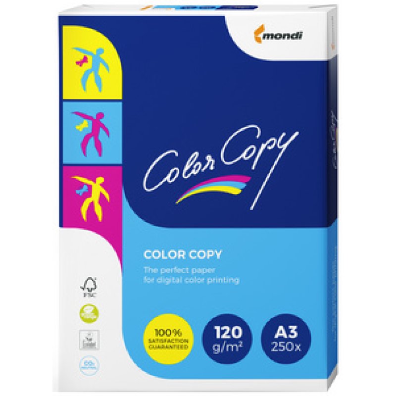 mondi Papier multifonction Color Copy, A3, 90 g/m2, blanc