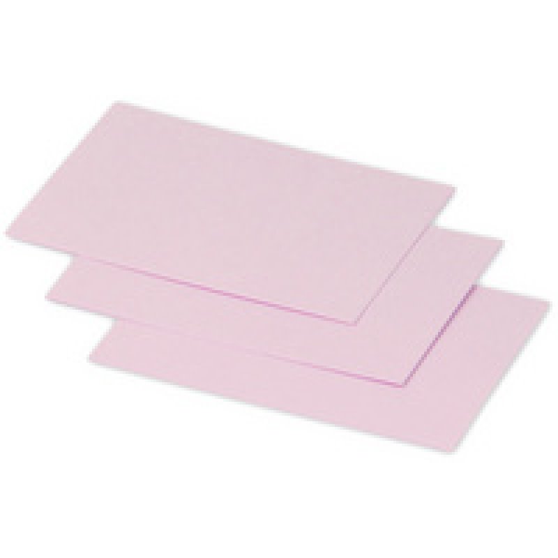 Pollen by Clairefontaine Carte 70 x 95 mm, rouge groseille