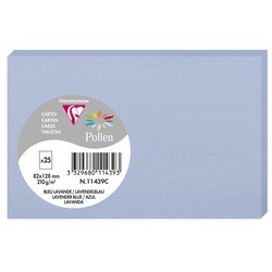 Pollen by Clairefontaine Carte 82 x 128 mm, bleu turquoise