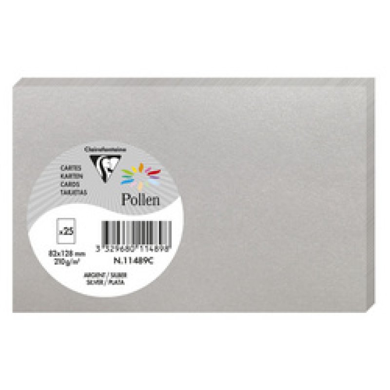 Pollen by Clairefontaine Carte 82 x 128 mm, chamois