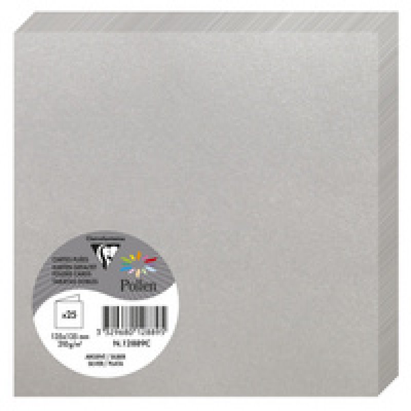 Pollen by Clairefontaine Carte double 135 mm, bleu turquoise