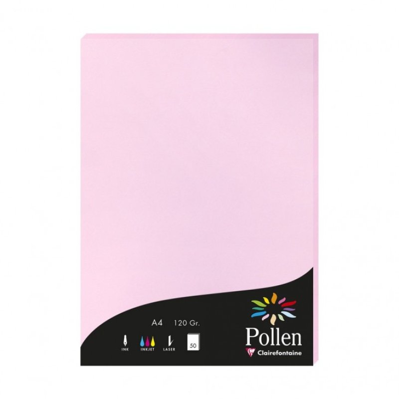 Clairefontaine 24301C enveloppe A4 (210 x 297 mm) Rose 50 pièce(s)
