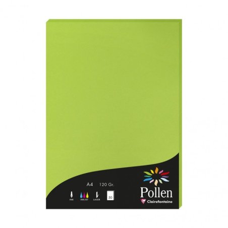 Clairefontaine 24301C enveloppe A4 (210 x 297 mm) Couleur menthe 50 pièce(s)