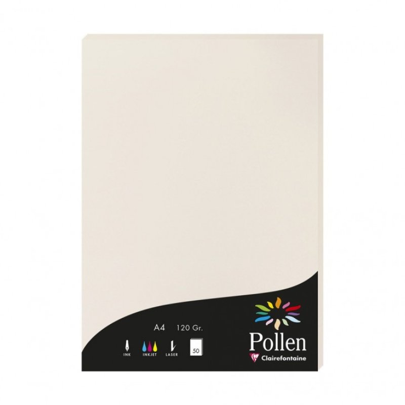 Clairefontaine 24301C enveloppe A4 (210 x 297 mm) Gris, Perle 50 pièce(s)