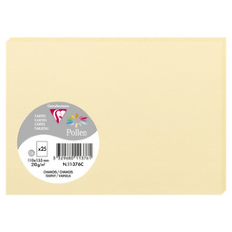 Pollen by Clairefontaine Carte C6, gris koala