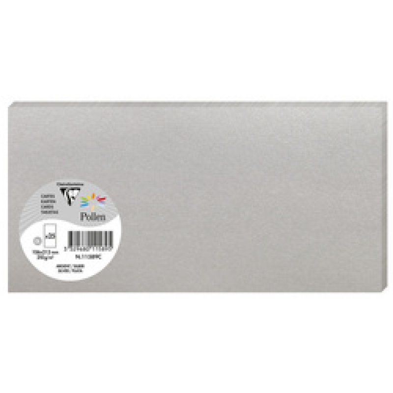 Pollen by Clairefontaine Carte DL, rouge groseille