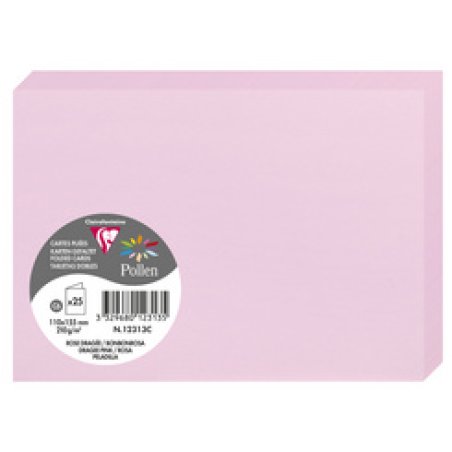 Pollen by Clairefontaine Carte double C6, blanc