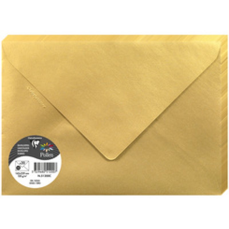 Pollen by Clairefontaine Enveloppes C5, rose dragée