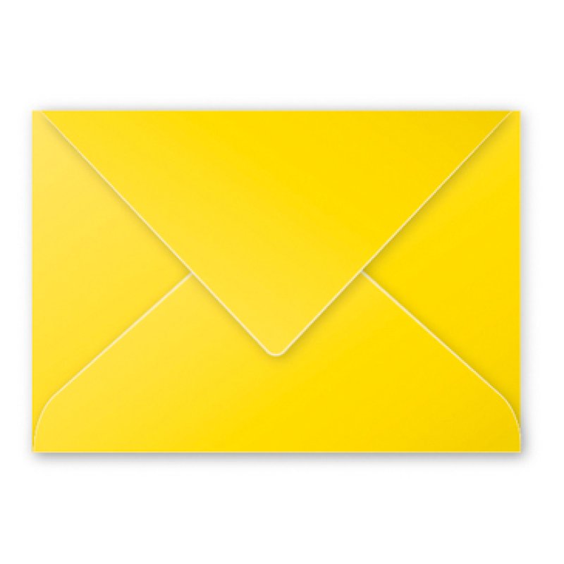Pollen by Clairefontaine Enveloppes C5, jaune soleil