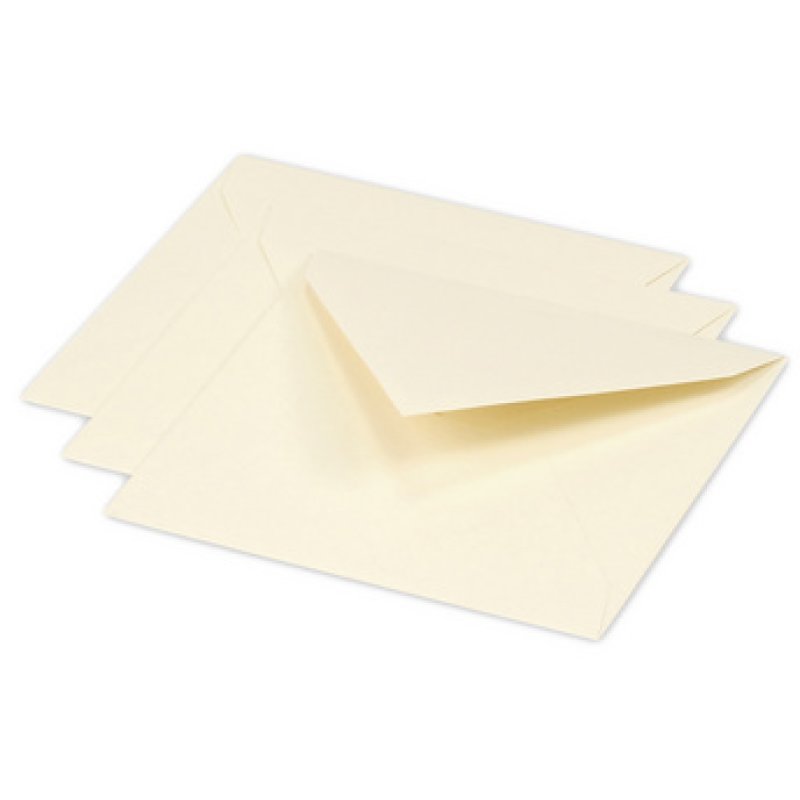 Pollen by Clairefontaine Enveloppes 120 x 120 mm, blanc