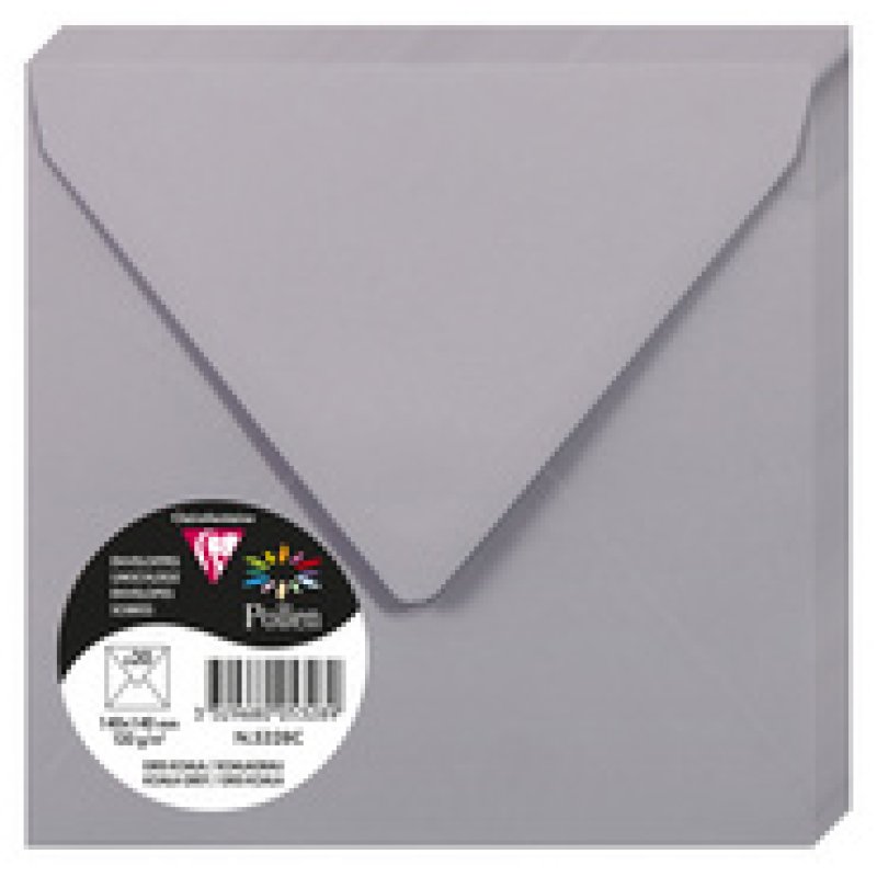 Pollen by Clairefontaine Enveloppes 140 mm, rose fuchsia