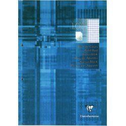 Clairefontaine Bloc de cours, A4, quadrillé 5x5, 200 pages