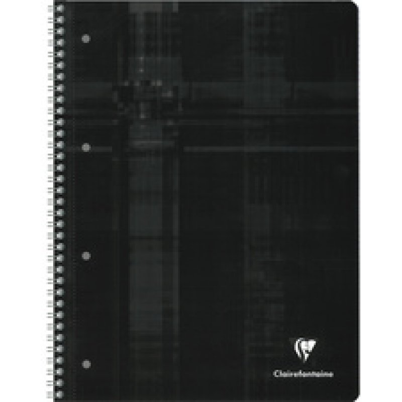 Clairefontaine Cahier spiralé, A4, ligné, 160 pages
