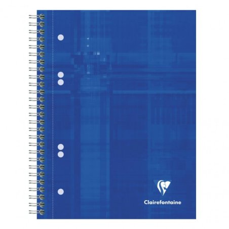 Clairefontaine Cahier spiralé, A5, quadrillé 5x5, 160 pages