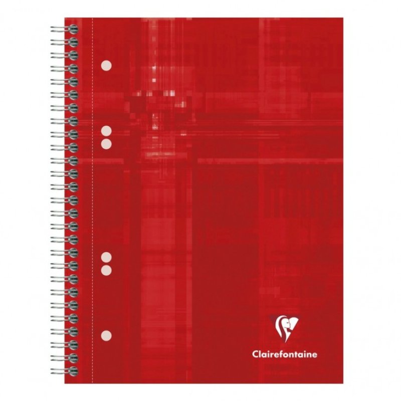 Clairefontaine Cahier spiralé, A5, quadrillé 5x5, 160 pages