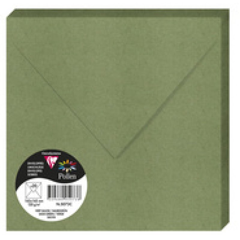 Pollen by Clairefontaine Enveloppes 165 mm, vert bourgeon