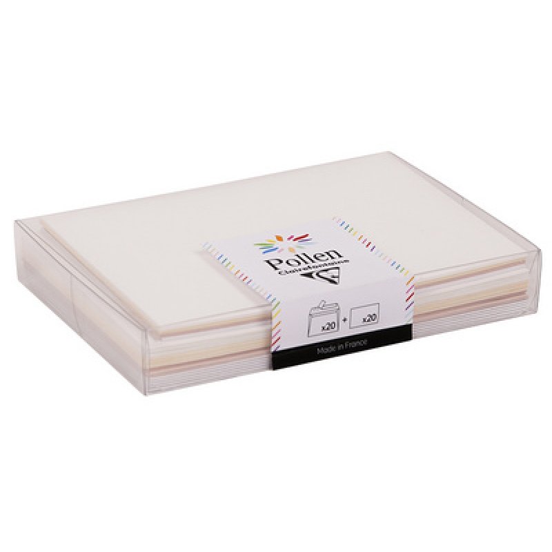 Pollen by Clairefontaine Coffret de correspondance, mariage