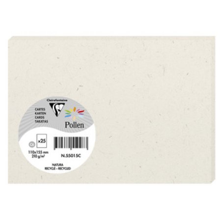 Pollen by Clairefontaine Carte C6, Natura