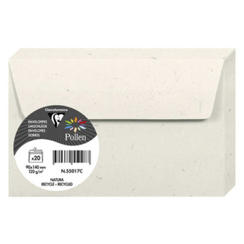 Pollen by Clairefontaine Enveloppes DL, Natura