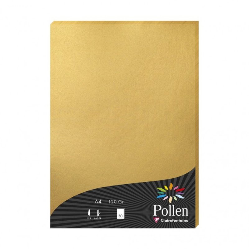 Clairefontaine 24301C enveloppe A4 (210 x 297 mm) Or 50 pièce(s)