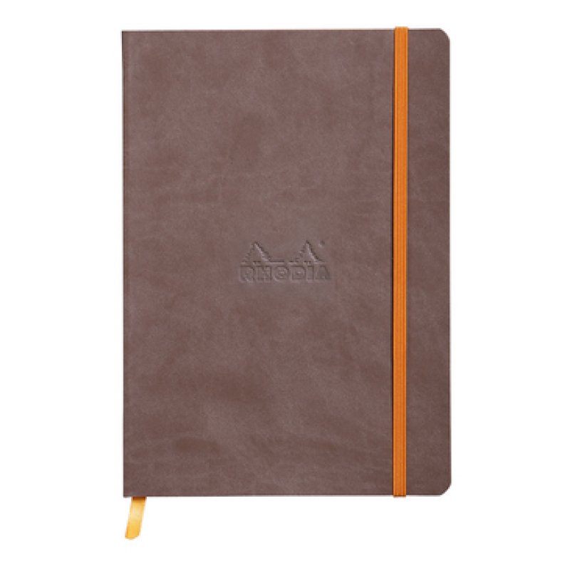 Rhodia 117403C bloc-notes A5 80 feuilles Chocolat