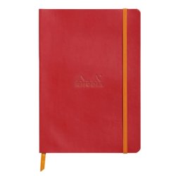 RHODIA Carnet souple RHODIARAMA, A5, ligné, coquelicot