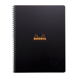 Rhodia 119901C writing notebook A4 80 sheets Black