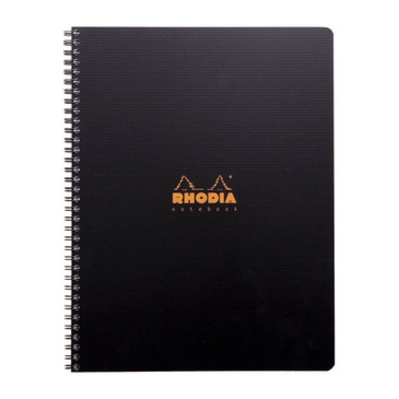 Rhodia 119901C bloc-notes A4 80 feuilles Noir
