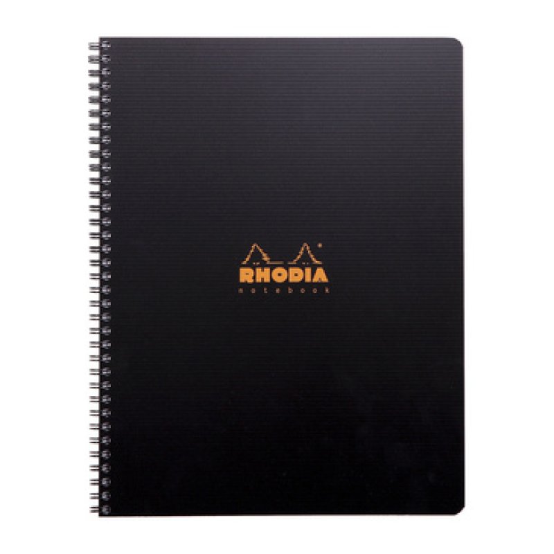 Rhodia 119901C writing notebook A4 80 sheets Black