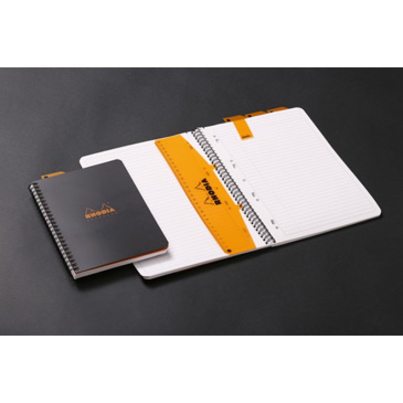 Rhodia 119901C writing notebook A4 80 sheets Black