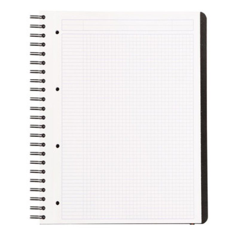 Rhodia 119930C writing notebook A4 80 sheets Black