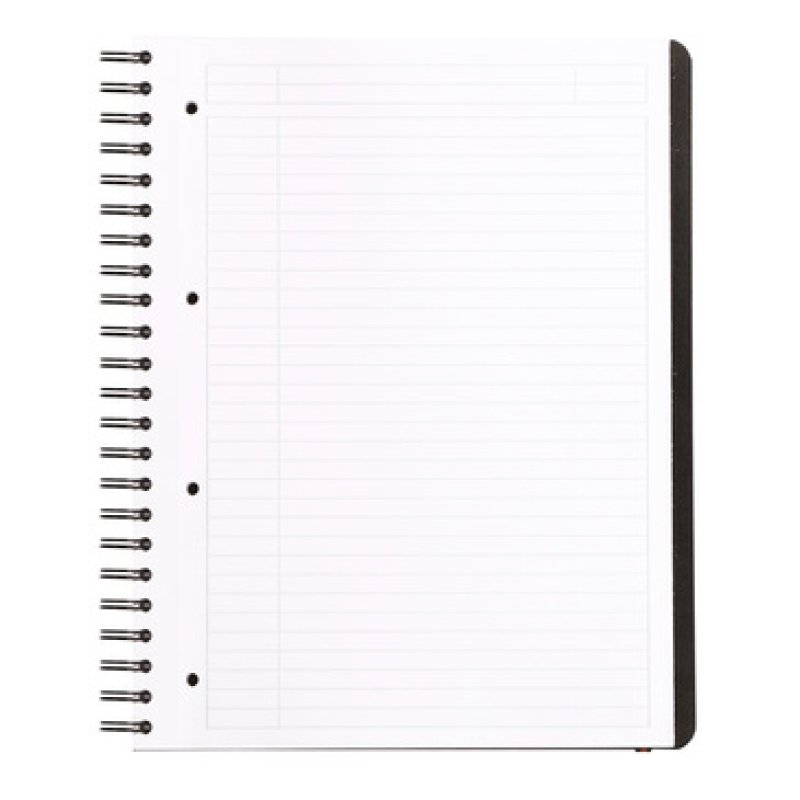 Rhodia 119931C bloc-notes A4 80 feuilles Noir