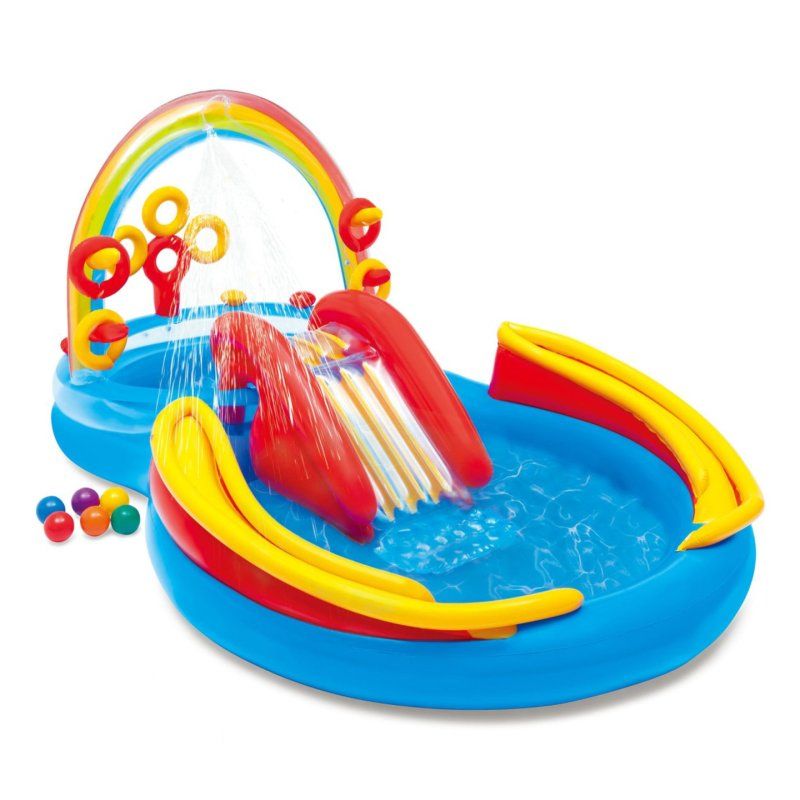 Intex - Rainbow Ring Play Center - (57453)