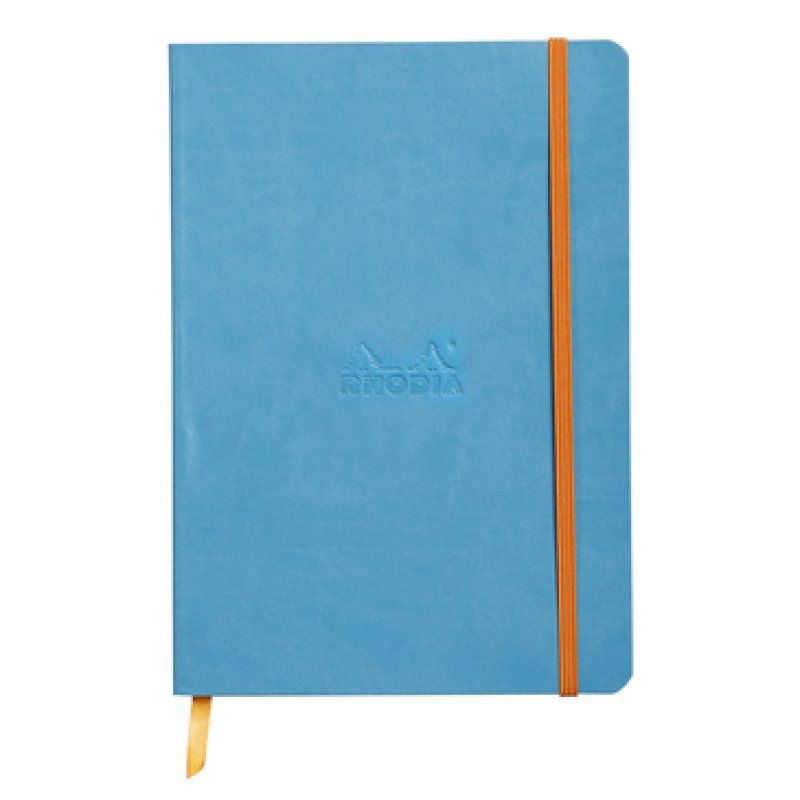 Rhodia 117407C bloc-notes A5 80 feuilles Turquoise