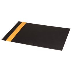 Rhodia 118806C desk pad Leatherette Black, Orange