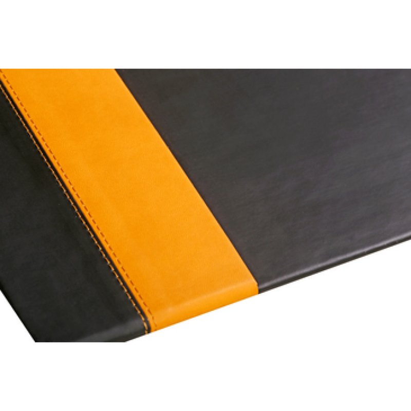 RHODIA Sous-main, en similicuir, noir