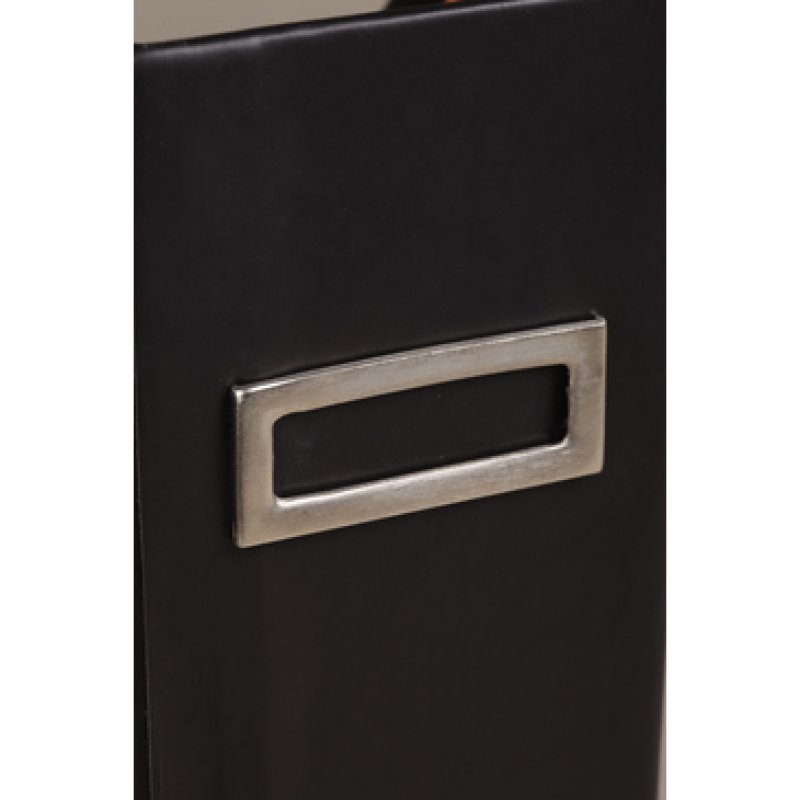 Rhodia 118836C magazine rack Faux leather Black, Orange