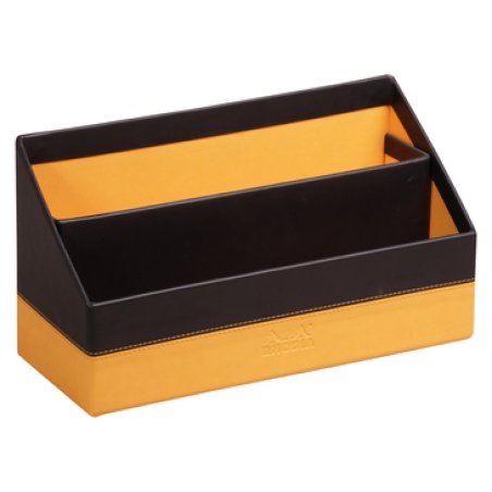 Rhodia 118846C envelope holder Black, Orange