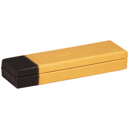 Rhodia 118870C pencil case Hard pencil case Leatherette Black, Orange
