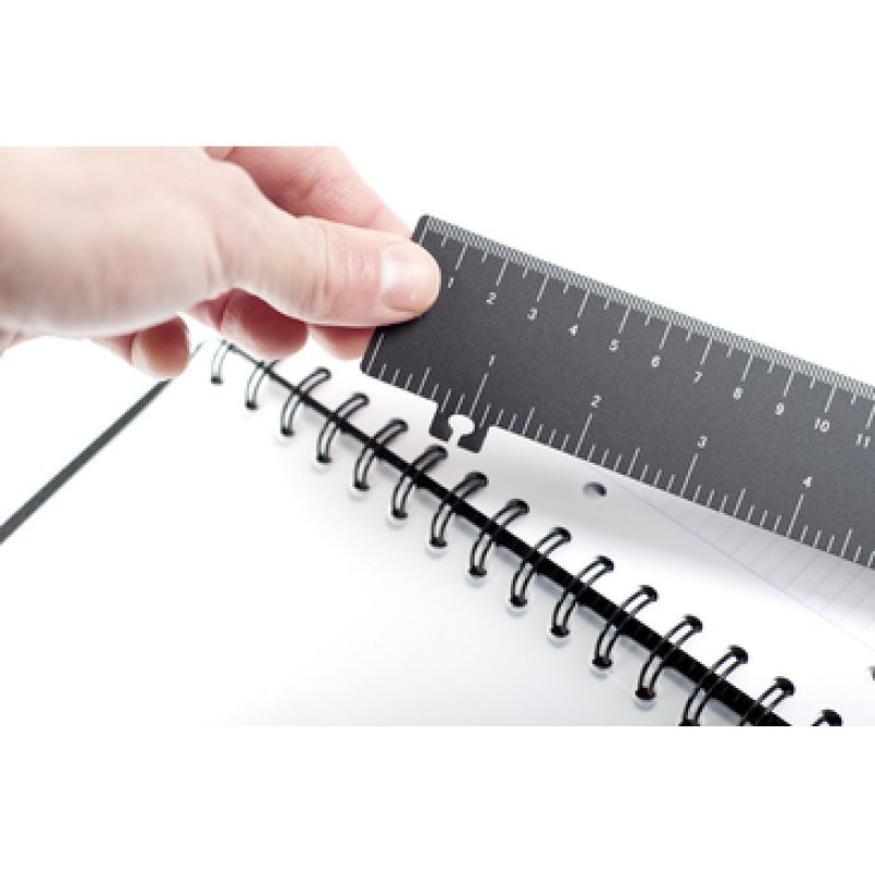 Rhodia 132142C bloc-notes A4 80 feuilles Noir